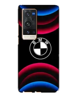 Чохол для Vivo X60 Pro Plus з картинкою «Логотип BMW та неонові дуги» Чохол для Vivo X60 Pro Plus з картинкою «Логотип BMW та неонові дуги»