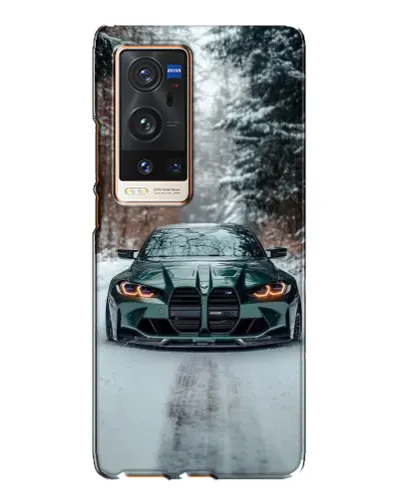 Чохол для Vivo X60 Pro Plus з картинкою «BMW у зимовому лісі» Чохол для Vivo X60 Pro Plus з картинкою «BMW у зимовому лісі»