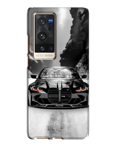 Чехол для Vivo X60 Pro Plus с картинкой «BMW — акварельный дрифт» Чехол для Vivo X60 Pro Plus с картинкой «BMW — акварельный дрифт»