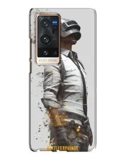 Чехол для Vivo X60 Pro Plus с картинкой «PUBG — боец в пыли» Чехол для Vivo X60 Pro Plus с картинкой «PUBG — боец в пыли»