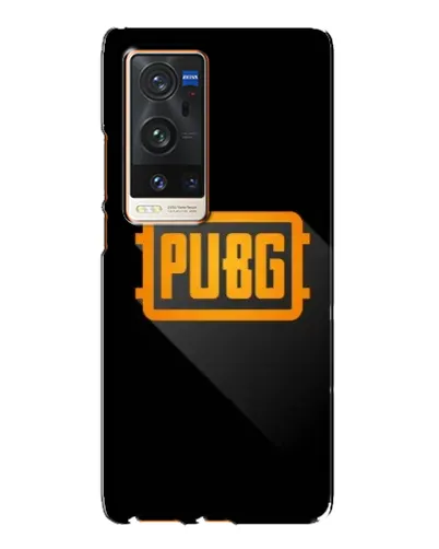 Чехол для Vivo X60 Pro Plus с картинкой «PUBG — рамка лого»