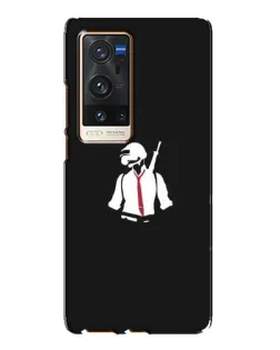 Чехол для Vivo X60 Pro Plus с картинкой «PUBG — силуэт воина» Чехол для Vivo X60 Pro Plus с картинкой «PUBG — силуэт воина»