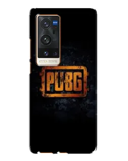 Чехол для Vivo X60 Pro Plus с картинкой «PUBG — золотой логотип» Чехол для Vivo X60 Pro Plus с картинкой «PUBG — золотой логотип»
