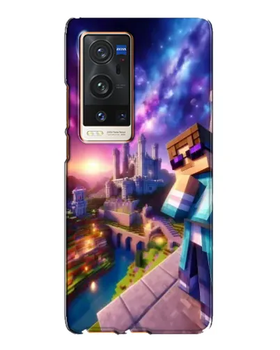 Чехол для Vivo X60 Pro Plus с картинкой «Стив и космос» Чехол для Vivo X60 Pro Plus с картинкой «Стив и космос»