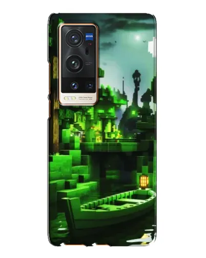 Чехол для Vivo X60 Pro Plus с картинкой «Minecraft лесной пейзаж» Чехол для Vivo X60 Pro Plus с картинкой «Minecraft лесной пейзаж»