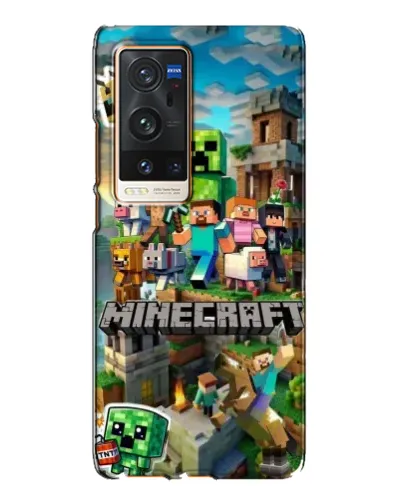 Чехол для Vivo X60 Pro Plus с картинкой «Замок Minecraft» Чехол для Vivo X60 Pro Plus с картинкой «Замок Minecraft»