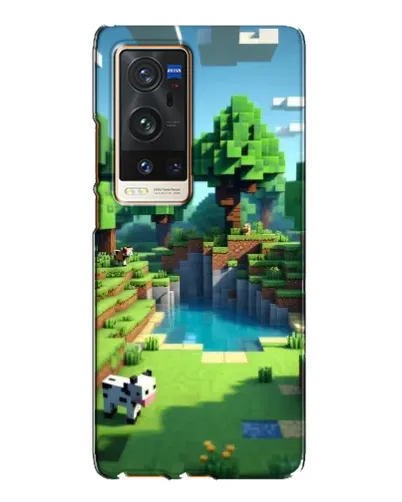 Чехол для Vivo X60 Pro Plus с картинкой «Minecraft летний день» Чехол для Vivo X60 Pro Plus с картинкой «Minecraft летний день»