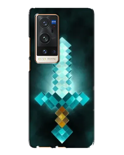 Чехол для Vivo X60 Pro Plus с картинкой «Алмазный меч неон» Чехол для Vivo X60 Pro Plus с картинкой «Алмазный меч неон»