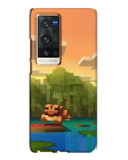 Чохол для Vivo X60 Pro Plus з картинкою «Майнкрафт захід сонця» Чохол для Vivo X60 Pro Plus з картинкою «Майнкрафт захід сонця»