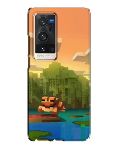 Чехол для Vivo X60 Pro Plus с картинкой «Майнкрафт закат солнца» Чехол для Vivo X60 Pro Plus с картинкой «Майнкрафт закат солнца»