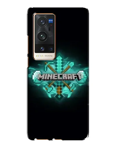 Чехол для Vivo X60 Pro Plus с картинкой «Minecraft Diamond лого» Чехол для Vivo X60 Pro Plus с картинкой «Minecraft Diamond лого»