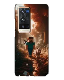 Чохол для Vivo X60 Pro Plus з картинкою «Стів у лісі» Чохол для Vivo X60 Pro Plus з картинкою «Стів у лісі»