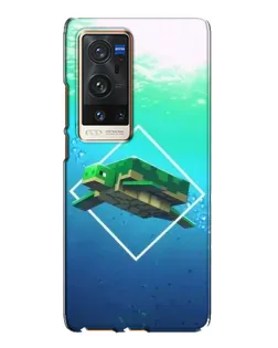 Чохол для Vivo X60 Pro Plus з картинкою «Черепаха Minecraft» Чохол для Vivo X60 Pro Plus з картинкою «Черепаха Minecraft»