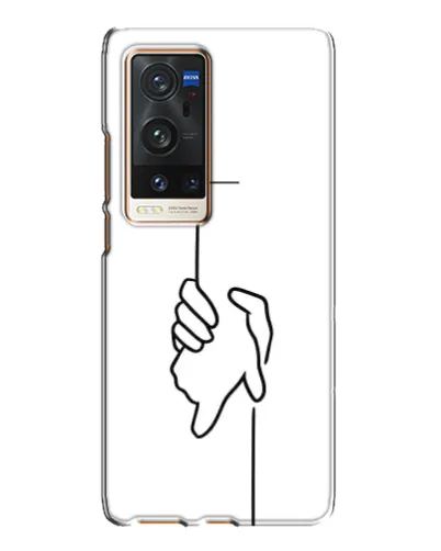 Чехол для Vivo X60 Pro Plus с картинкой «Рука держит» Чехол для Vivo X60 Pro Plus с картинкой «Рука держит»