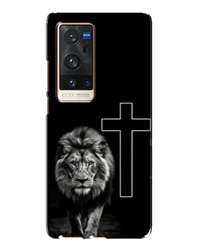 Чехол для Vivo X60 Pro Plus с картинкой «Лев и Крест» Чехол для Vivo X60 Pro Plus с картинкой «Лев и Крест»