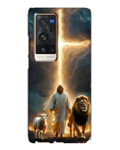 Чехол для Vivo X60 Pro Plus с картинкой «Лев Иуды и Свет» Чехол для Vivo X60 Pro Plus с картинкой «Лев Иуды и Свет»