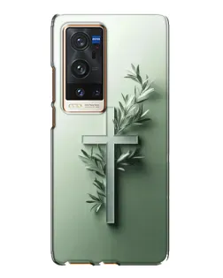 Чехол для Vivo X60 Pro Plus с картинкой «Оливковая ветвь»