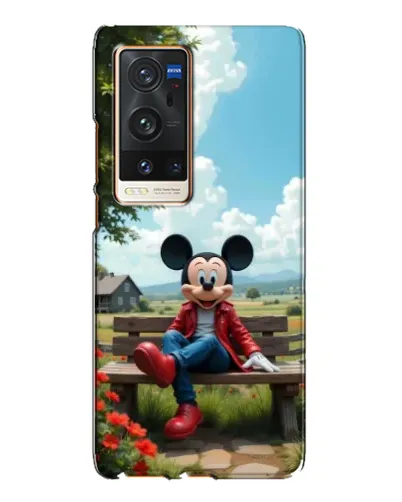 Чехол для Vivo X60 Pro Plus с картинкой «Микки на скамейке» Чехол для Vivo X60 Pro Plus с картинкой «Микки на скамейке»