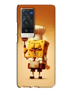 Чехол для Vivo X60 Pro Plus с картинкой «Губка Боб повар» Чехол для Vivo X60 Pro Plus с картинкой «Губка Боб повар»