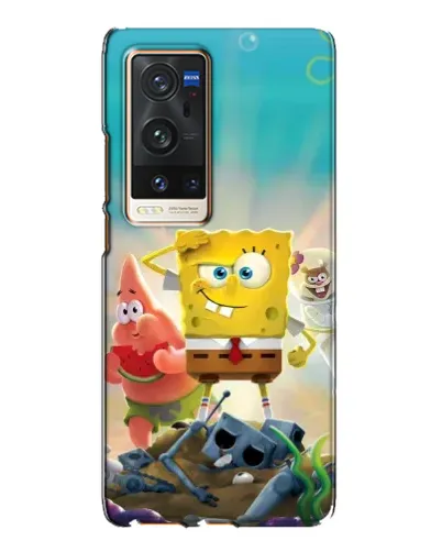 Чехол для Vivo X60 Pro Plus с картинкой «Спанч Боб победитель»