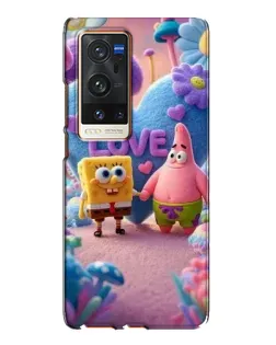 Чехол для Vivo X60 Pro Plus с картинкой «Губка Боб Патрик» Чехол для Vivo X60 Pro Plus с картинкой «Губка Боб Патрик»