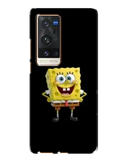 Чехол для Vivo X60 Pro Plus с картинкой «Классический Губка Боб» Чехол для Vivo X60 Pro Plus с картинкой «Классический Губка Боб»