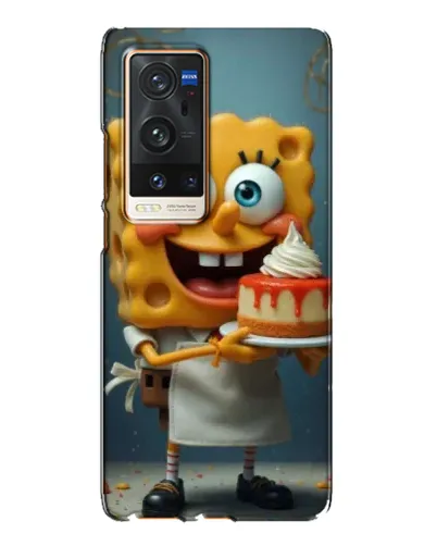 Чехол для Vivo X60 Pro Plus с картинкой «Повар Спанч Боб»