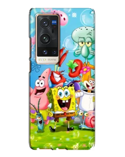Чехол для Vivo X60 Pro Plus с картинкой «Губка Боб и друзья» Чехол для Vivo X60 Pro Plus с картинкой «Губка Боб и друзья»