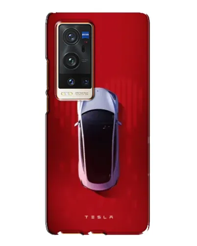 Чехол для Vivo X60 Pro Plus с картинкой «Tesla Top View» Чехол для Vivo X60 Pro Plus с картинкой «Tesla Top View»