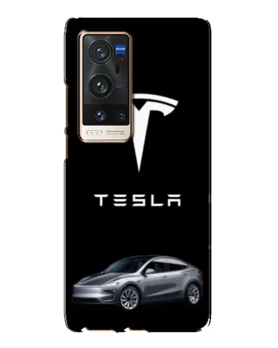 Чехол для Vivo X60 Pro Plus с картинкой «Tesla Model Y» Чехол для Vivo X60 Pro Plus с картинкой «Tesla Model Y»