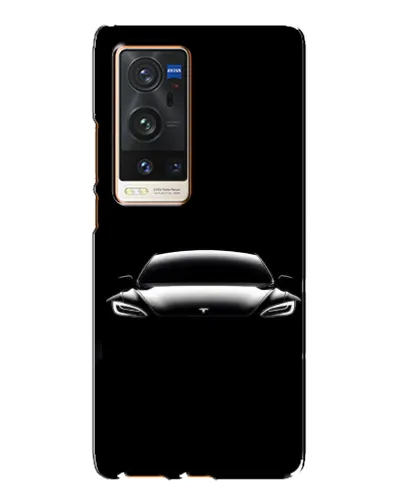 Чехол для Vivo X60 Pro Plus с картинкой «Фары Tesla Night» Чехол для Vivo X60 Pro Plus с картинкой «Фары Tesla Night»