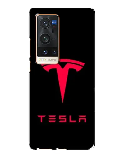 Чехол для Vivo X60 Pro Plus с картинкой «Tesla Red Logo» Чехол для Vivo X60 Pro Plus с картинкой «Tesla Red Logo»