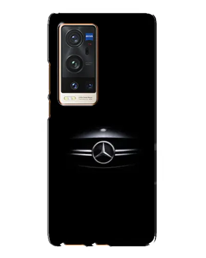 Чехол для Vivo X60 Pro Plus с картинкой «Mercedes — абстрактные линии»