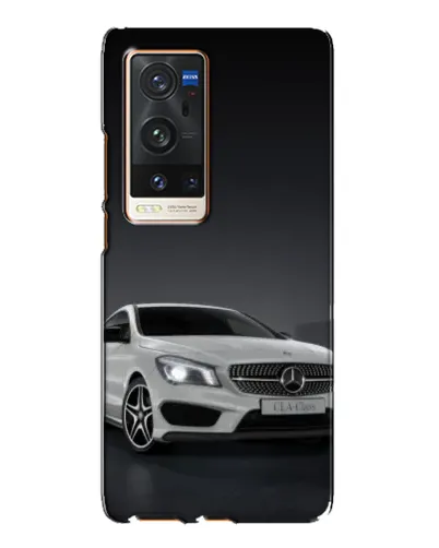 Чехол для Vivo X60 Pro Plus с картинкой «Mercedes AMG GT Silver»