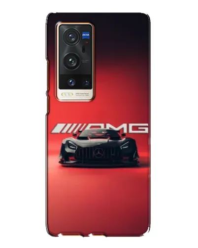 Чехол для Vivo X60 Pro Plus с картинкой «Mercedes AMG — красная линия»