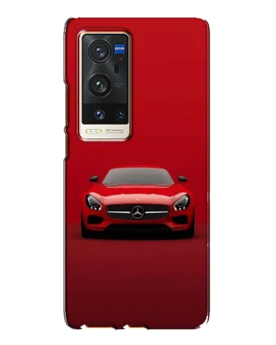 Чехол для Vivo X60 Pro Plus с картинкой «Красный Mercedes AMG»