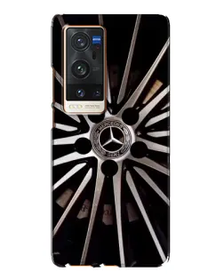 Чехол для Vivo X60 Pro Plus с картинкой «Диск Mercedes» Чехол для Vivo X60 Pro Plus с картинкой «Диск Mercedes»