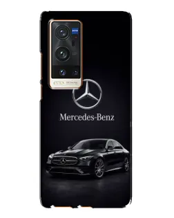 Чехол для Vivo X60 Pro Plus с картинкой «Mercedes — решетка радиатора» Чехол для Vivo X60 Pro Plus с картинкой «Mercedes — решетка радиатора»