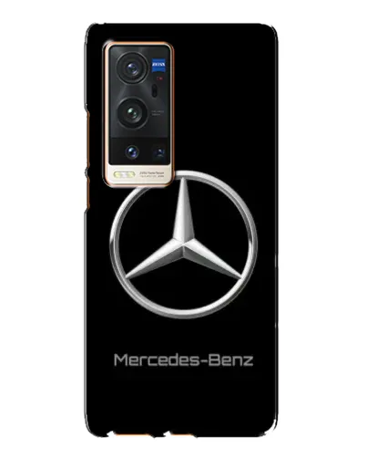 Чехол для Vivo X60 Pro Plus с картинкой «Mercedes Silver Logo»