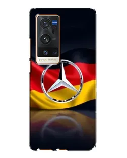 Чехол для Vivo X60 Pro Plus с картинкой «Mercedes — флаг Германии» Чехол для Vivo X60 Pro Plus с картинкой «Mercedes — флаг Германии»