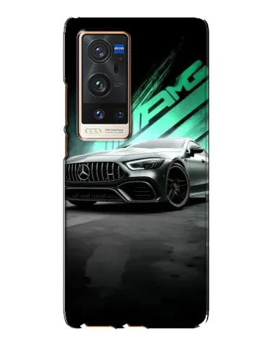 Чехол для Vivo X60 Pro Plus с картинкой «Темный Mercedes AMG»