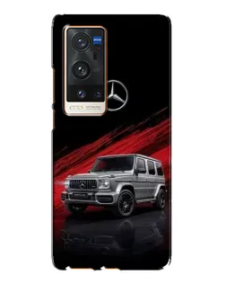 Чехол для Vivo X60 Pro Plus с картинкой «Mercedes G-Class красный» Чехол для Vivo X60 Pro Plus с картинкой «Mercedes G-Class красный»