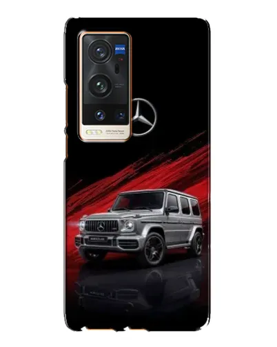 Чехол для Vivo X60 Pro Plus с картинкой «Mercedes G-Class красный»
