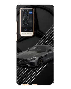 Чехол для Vivo X60 Pro Plus с картинкой «Mercedes AMG — графика» Чехол для Vivo X60 Pro Plus с картинкой «Mercedes AMG — графика»