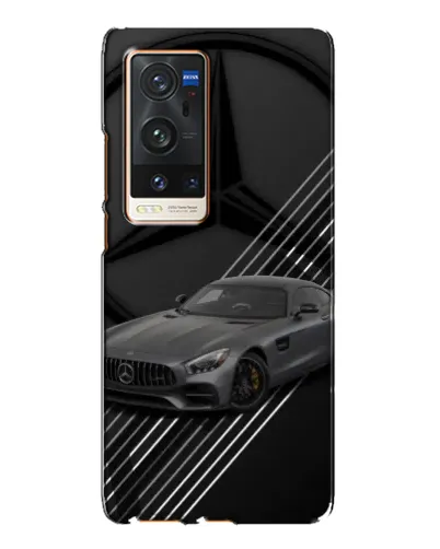 Чехол для Vivo X60 Pro Plus с картинкой «Mercedes AMG — графика»
