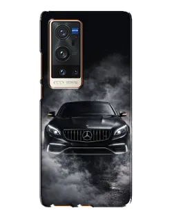 Чехол для Vivo X60 Pro Plus с картинкой «Mercedes в дыму» Чехол для Vivo X60 Pro Plus с картинкой «Mercedes в дыму»