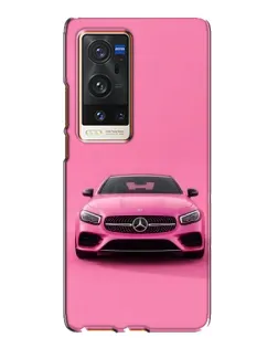 Чехол для Vivo X60 Pro Plus с картинкой «Розовый Mercedes AMG» Чехол для Vivo X60 Pro Plus с картинкой «Розовый Mercedes AMG»