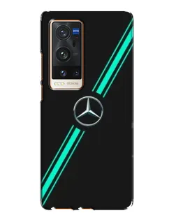 Чехол для Vivo X60 Pro Plus с картинкой «Спортивные линии Mercedes» Чехол для Vivo X60 Pro Plus с картинкой «Спортивные линии Mercedes»