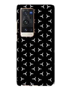 Чехол для Vivo X60 Pro Plus с картинкой «Mercedes паттерн звезд» Чехол для Vivo X60 Pro Plus с картинкой «Mercedes паттерн звезд»