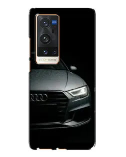 Чехол для Vivo X60 Pro Plus с картинкой «Audi — детализация кузова»